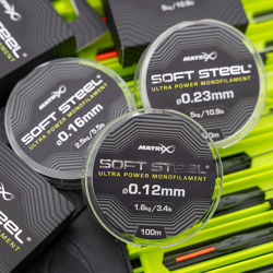 Matrix Soft Steel Ultra Power Monofilament 100m